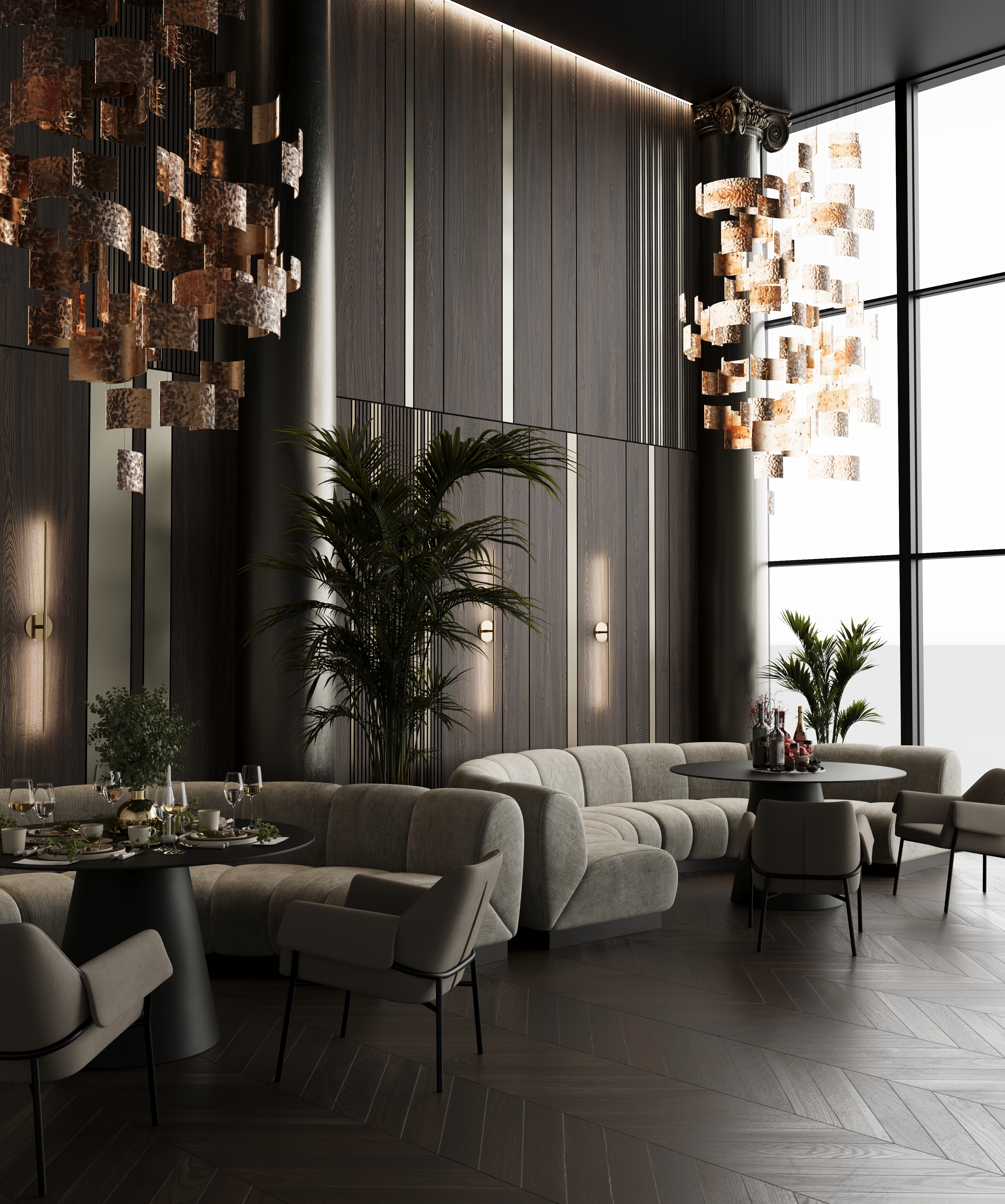 Hospitality lounge